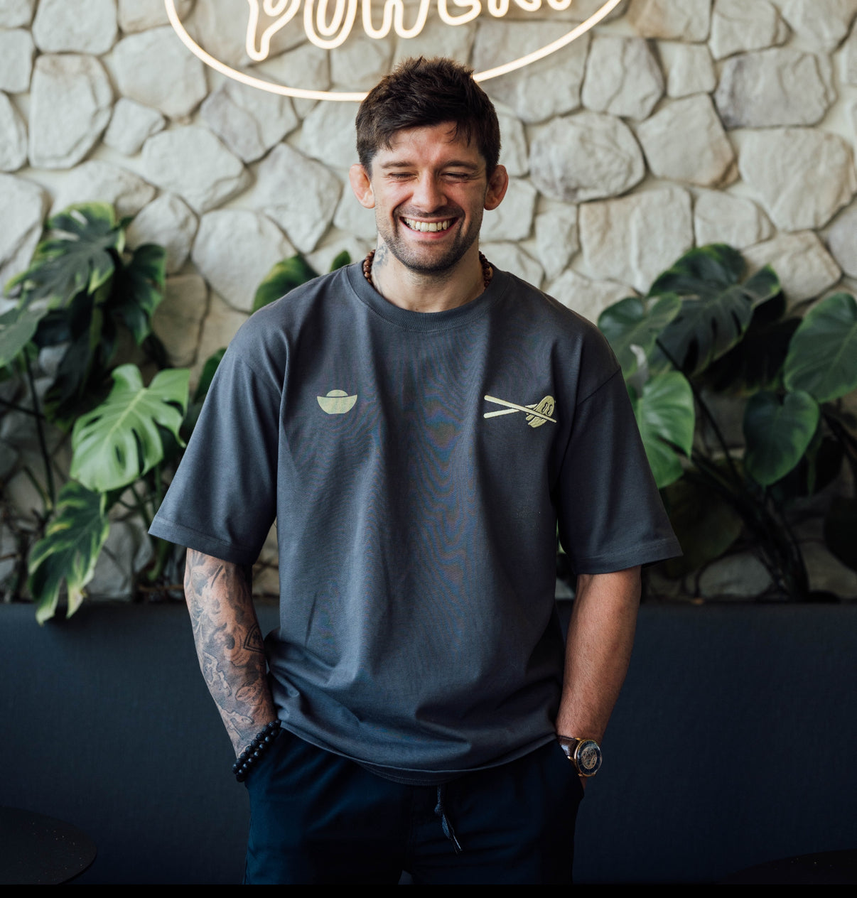 Choy Sun Chopstick Illustrated (Chinese New Year) Tee