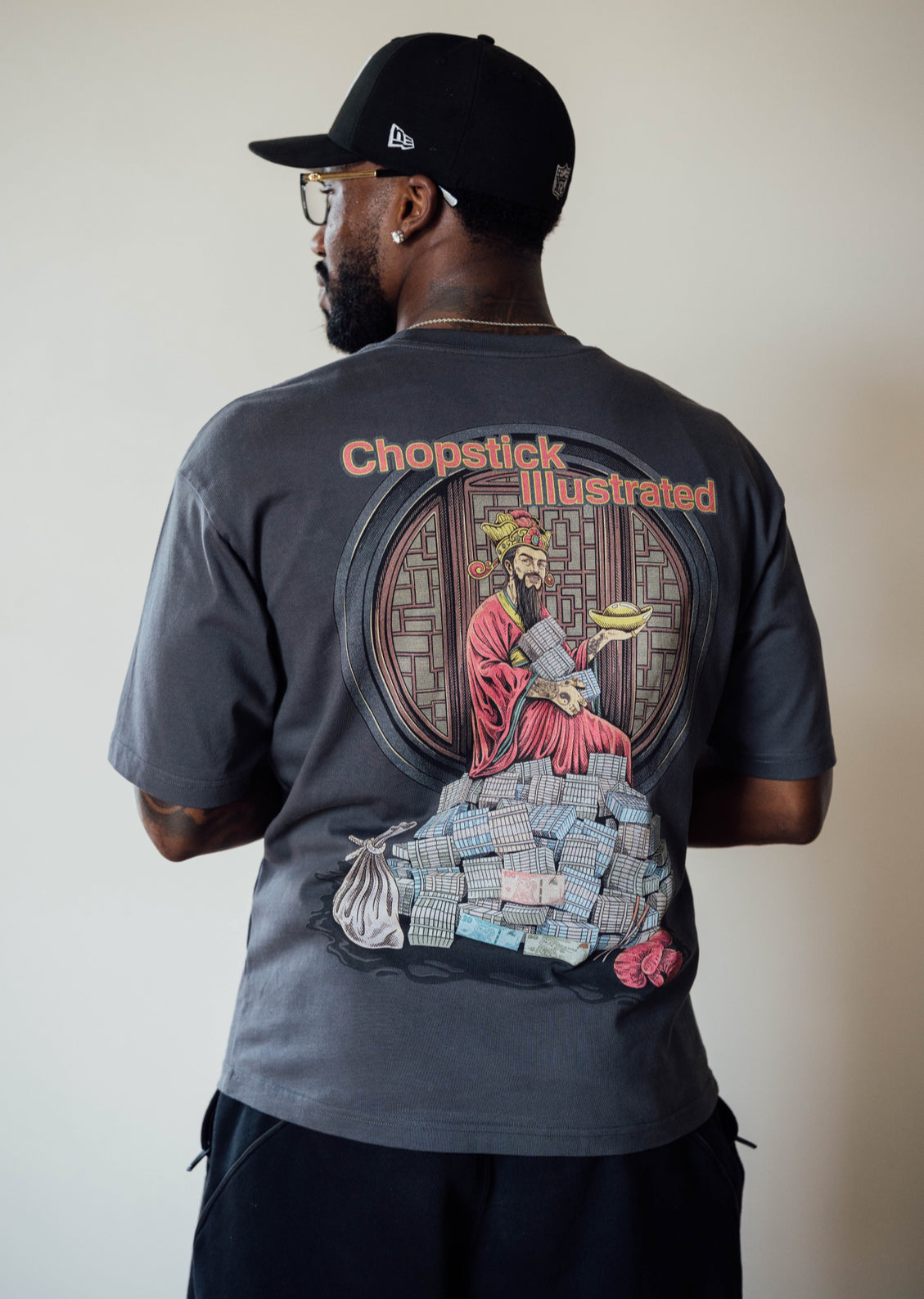 Choy Sun Chopstick Illustrated (Chinese New Year) Tee